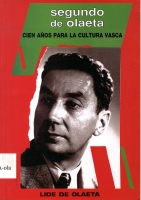 Cubierta del libro Segundo Olaeta (Flash Composition, 1996)